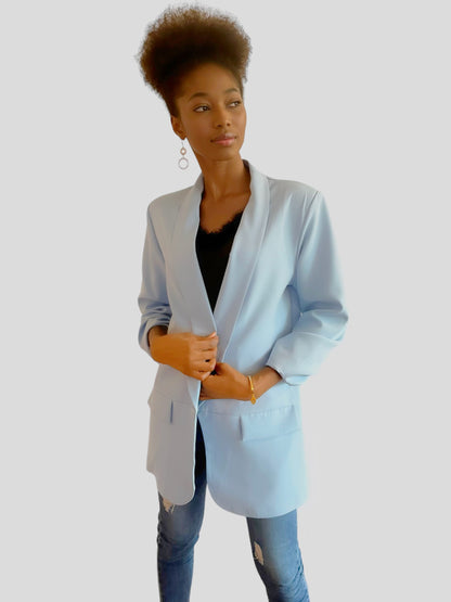 Blazer bleu claire