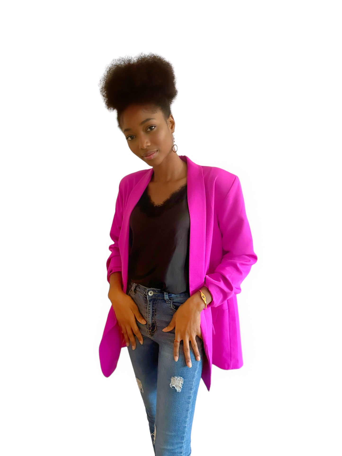 Blazer fuchsia