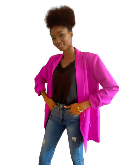 Blazer fuchsia