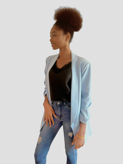 Blazer bleu claire